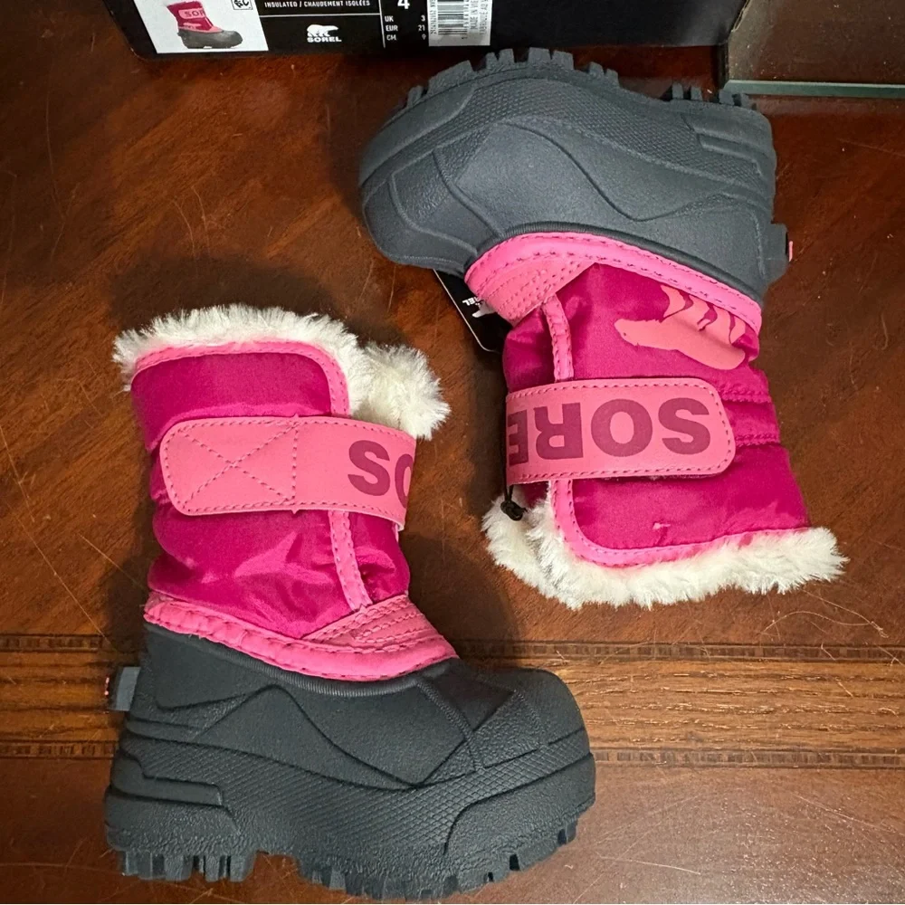 BNIB Sorel Toddler Snow Commander Snow Boots